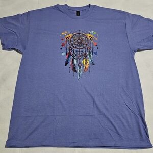 Violet Dreamcatcher Graphic T-Shirt.